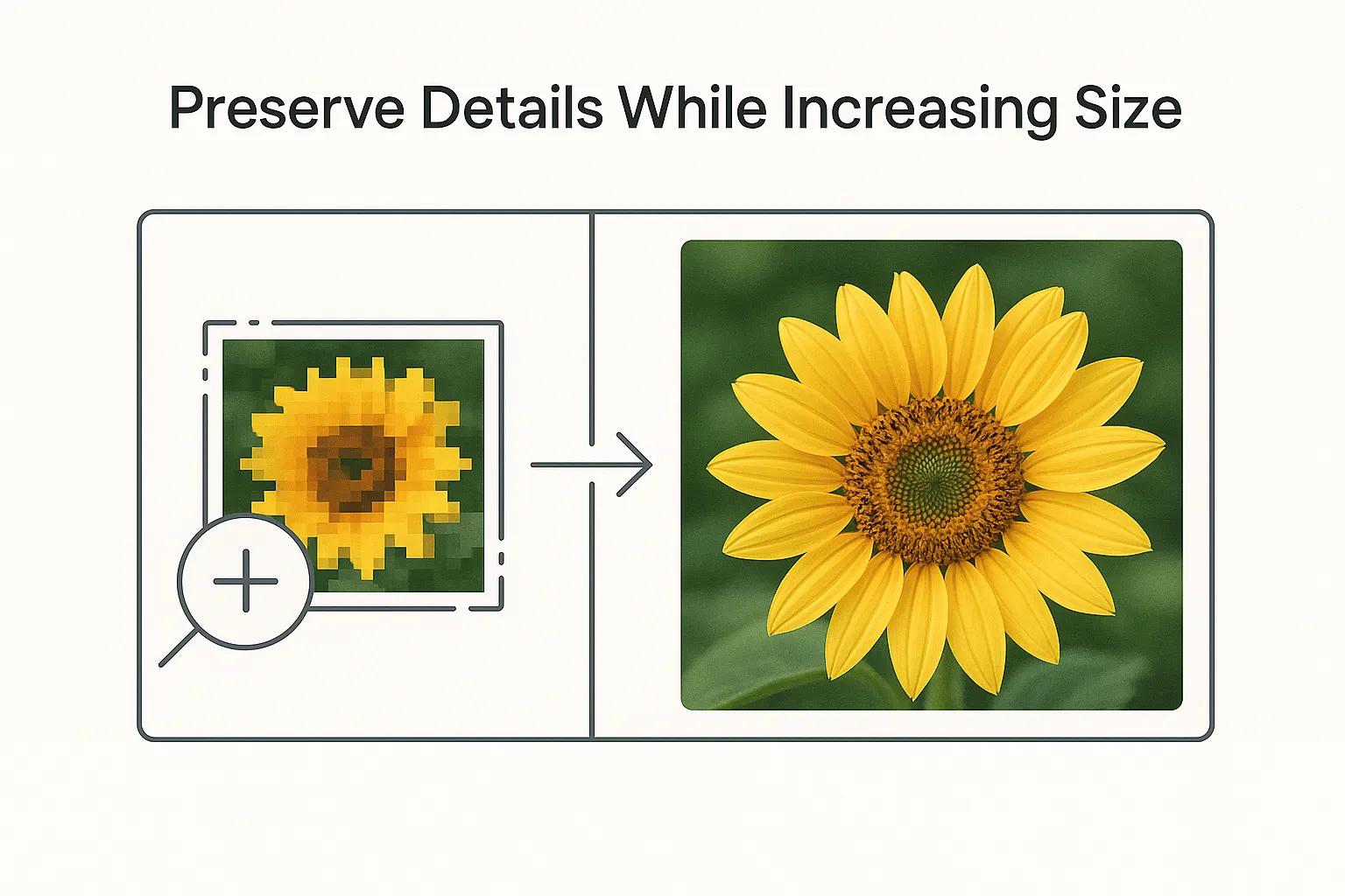 Multiple image formats supported by AI Image Upscaler