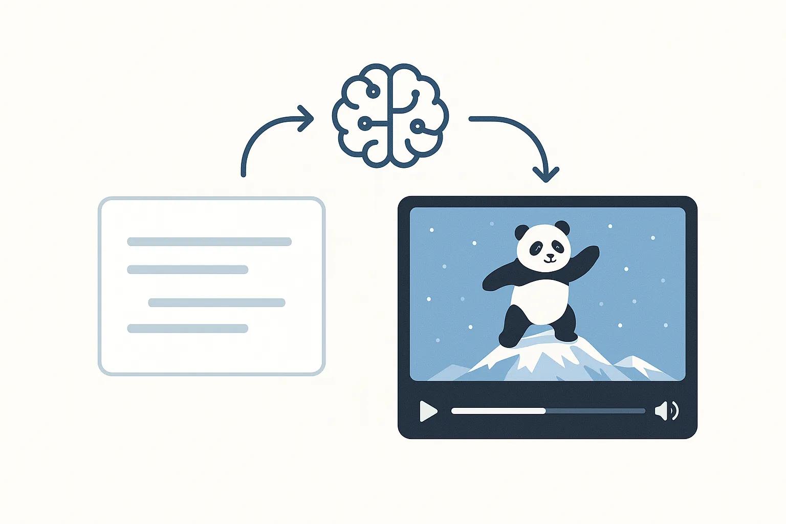 Hailuo AI text to video conversion example