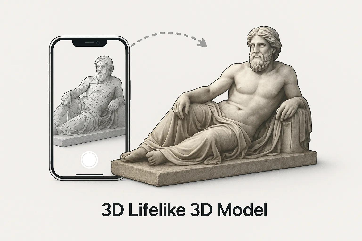Luma AI 3D Capture App demonstration on iPhone