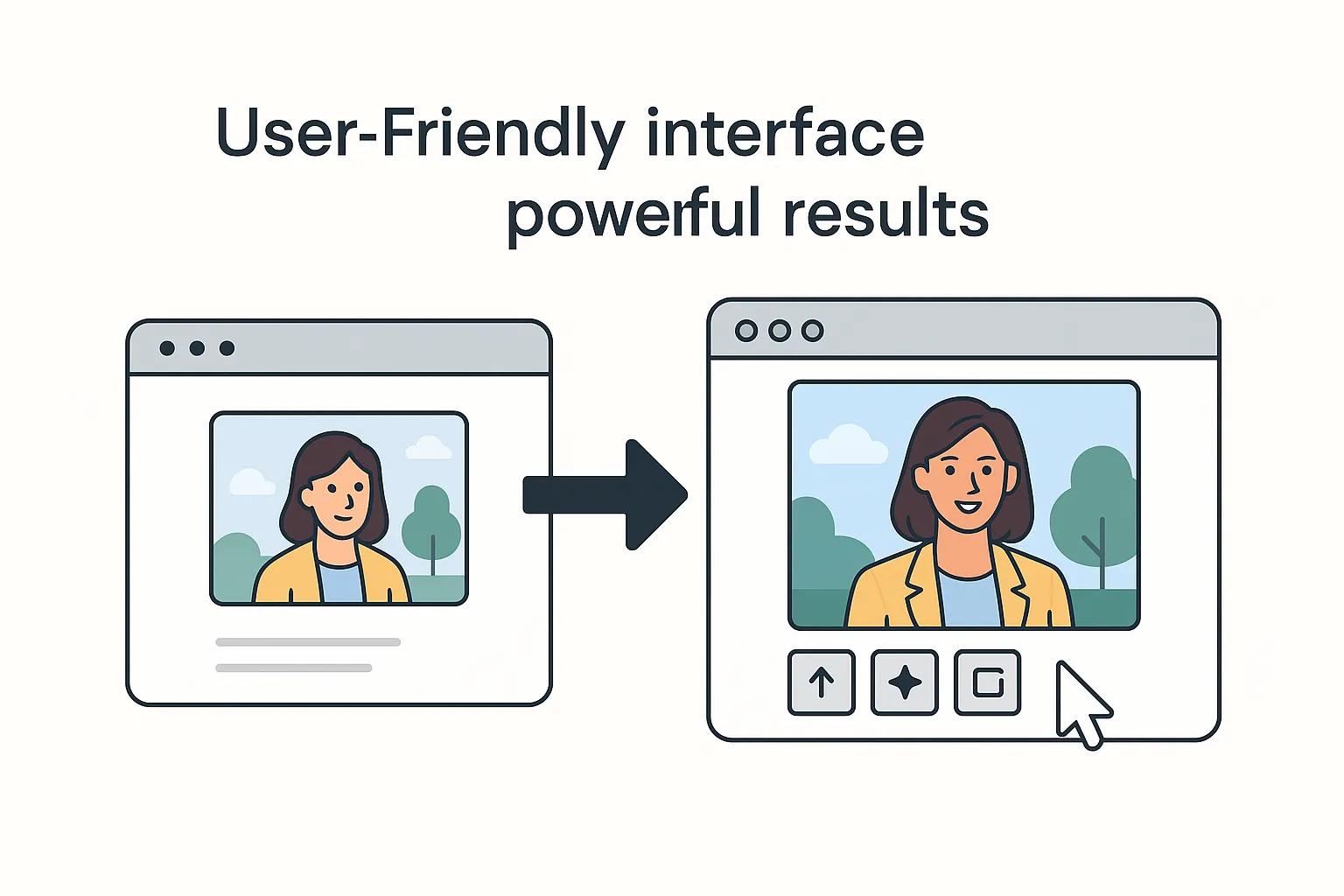 Pollo AI user interface showing easy content creation