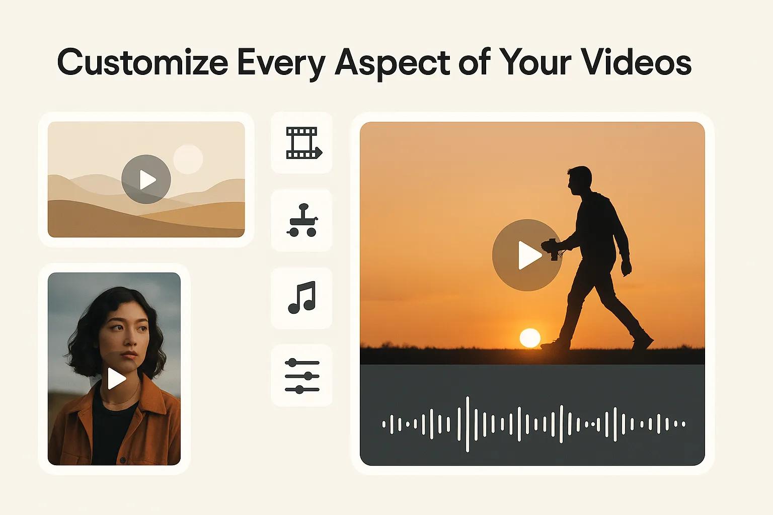 Veo3 Video Generator customization options